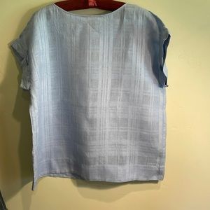 Lafayette 148 linen top size med